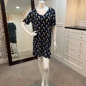 Equipment Silk “Bird of Paradise” Mini Dress